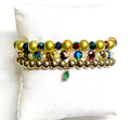 “Regal” - set of stretch bracelets