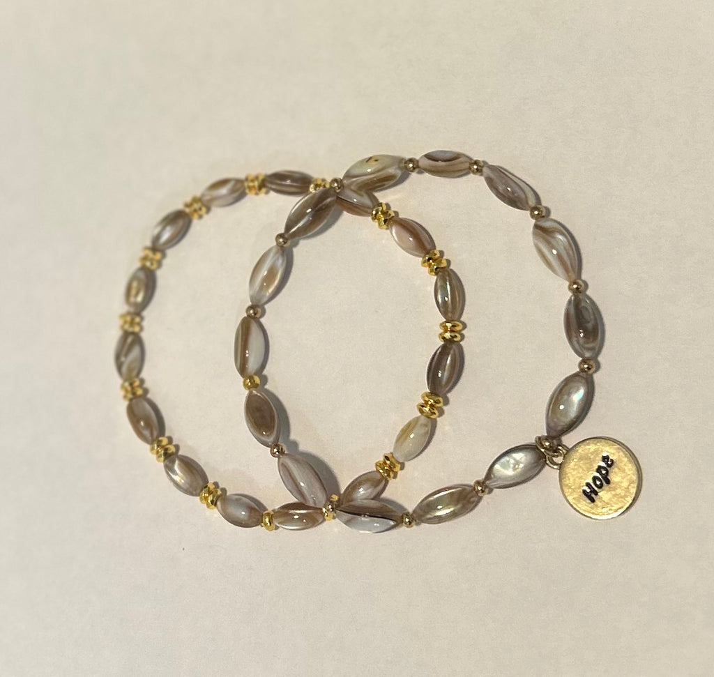“Shelley” bracelet stack