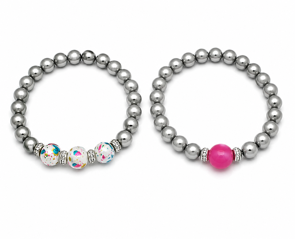 “Glam Pop” - stretch bracelets