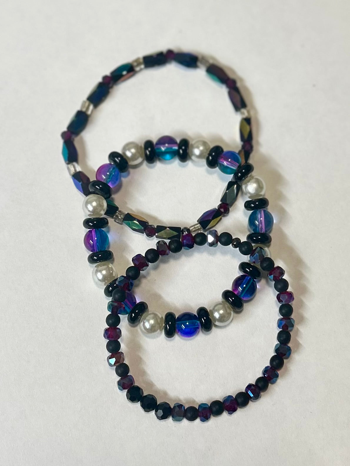 “Deep” - Ladies stretchy bracelet set