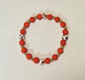“Orange” - set of 3 stretchy bracelets