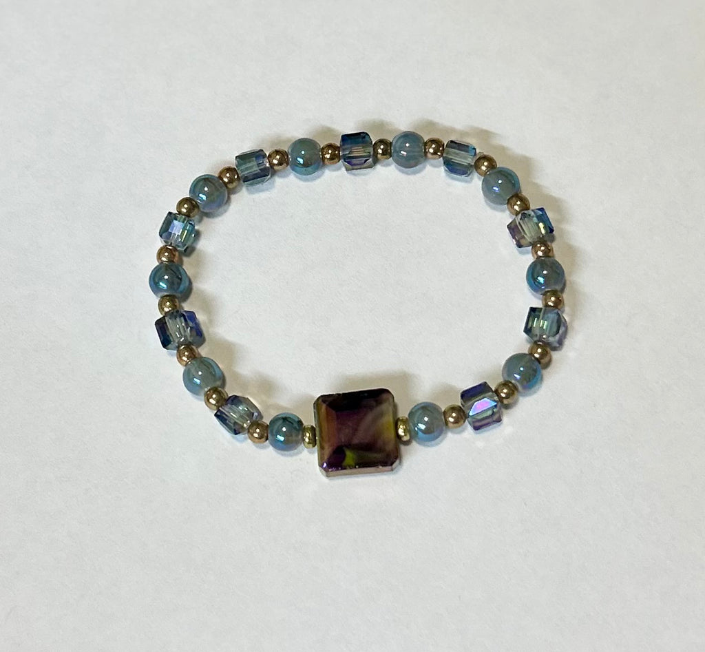 “Bruesey” - Set of 3 stretchy bracelets