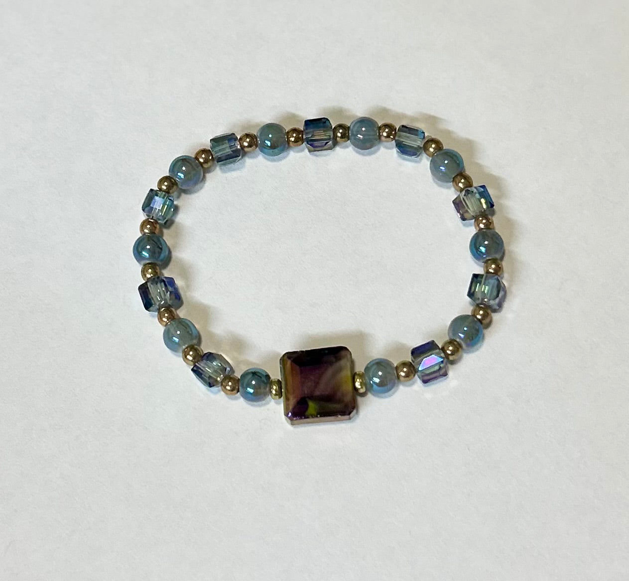 “Bruesey” - Set of 3 stretchy bracelets