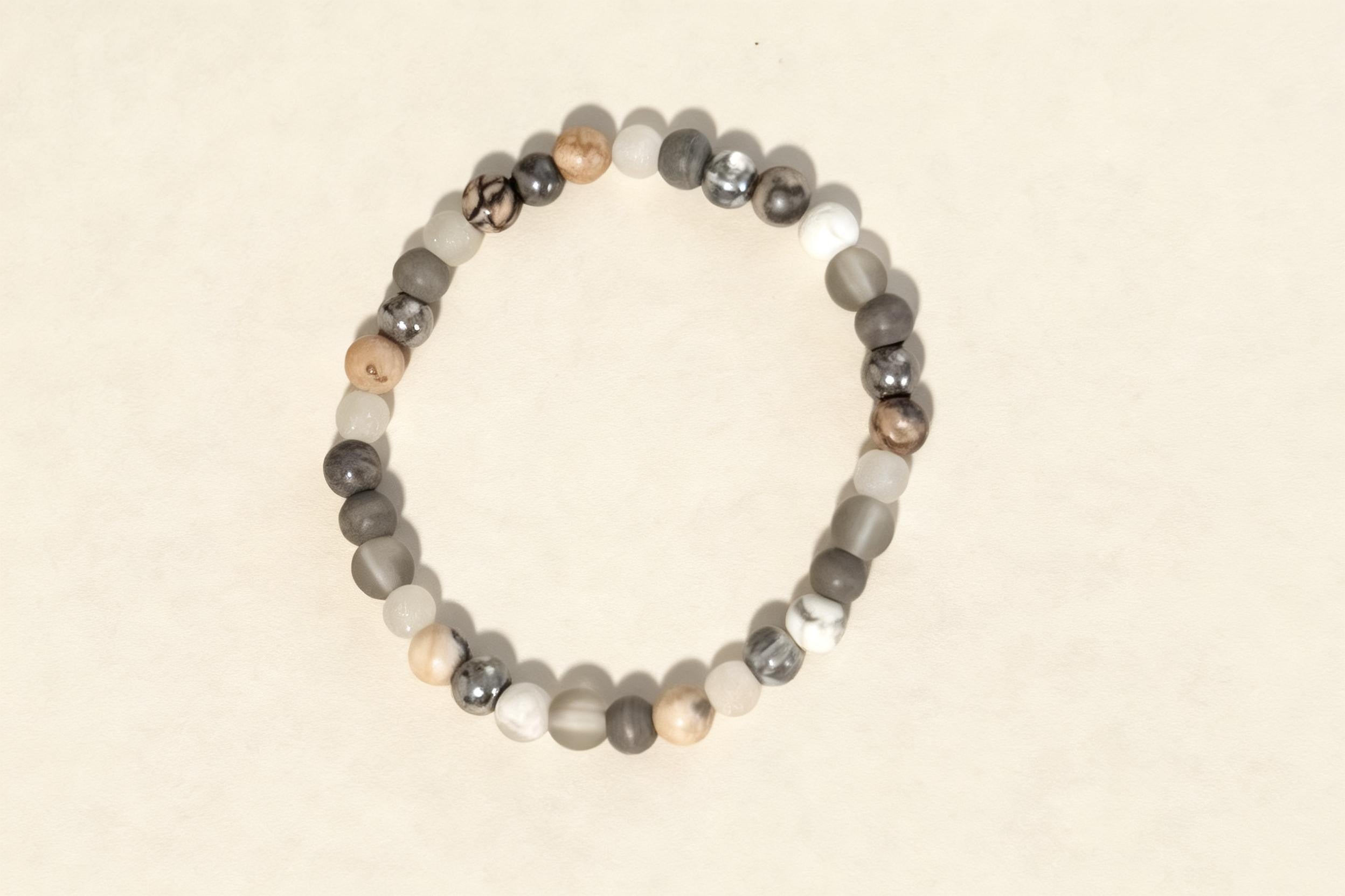 “Serenity” - set of stretch bracelets