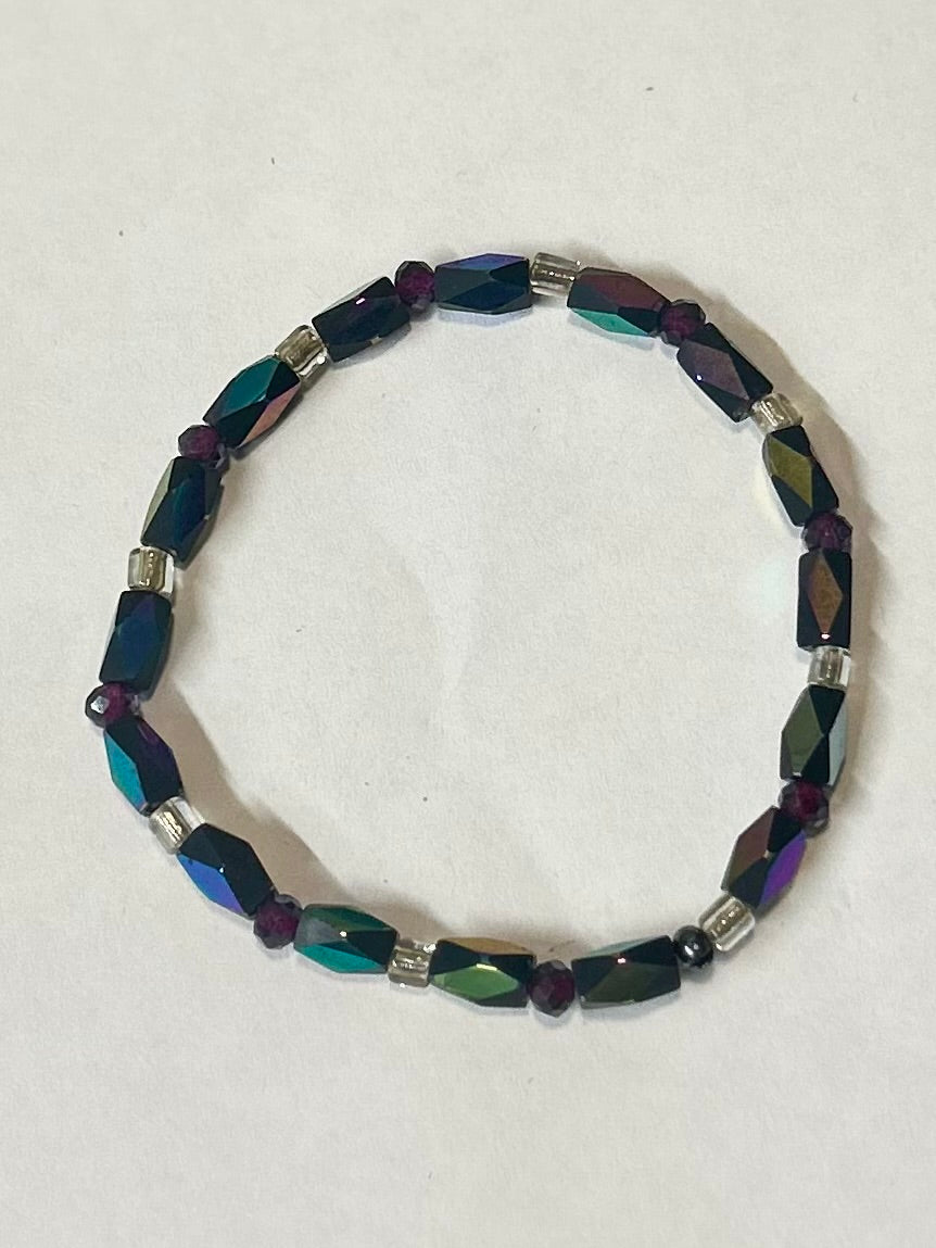 “Deep” - Ladies stretchy bracelet set