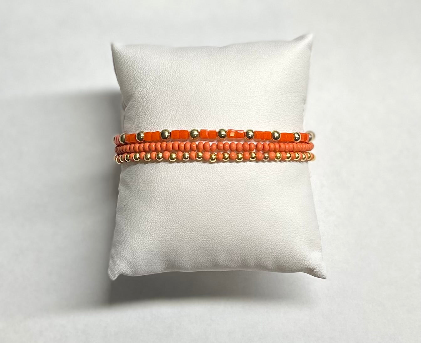 “Sunset” - set of 3 stretchy bracelets
