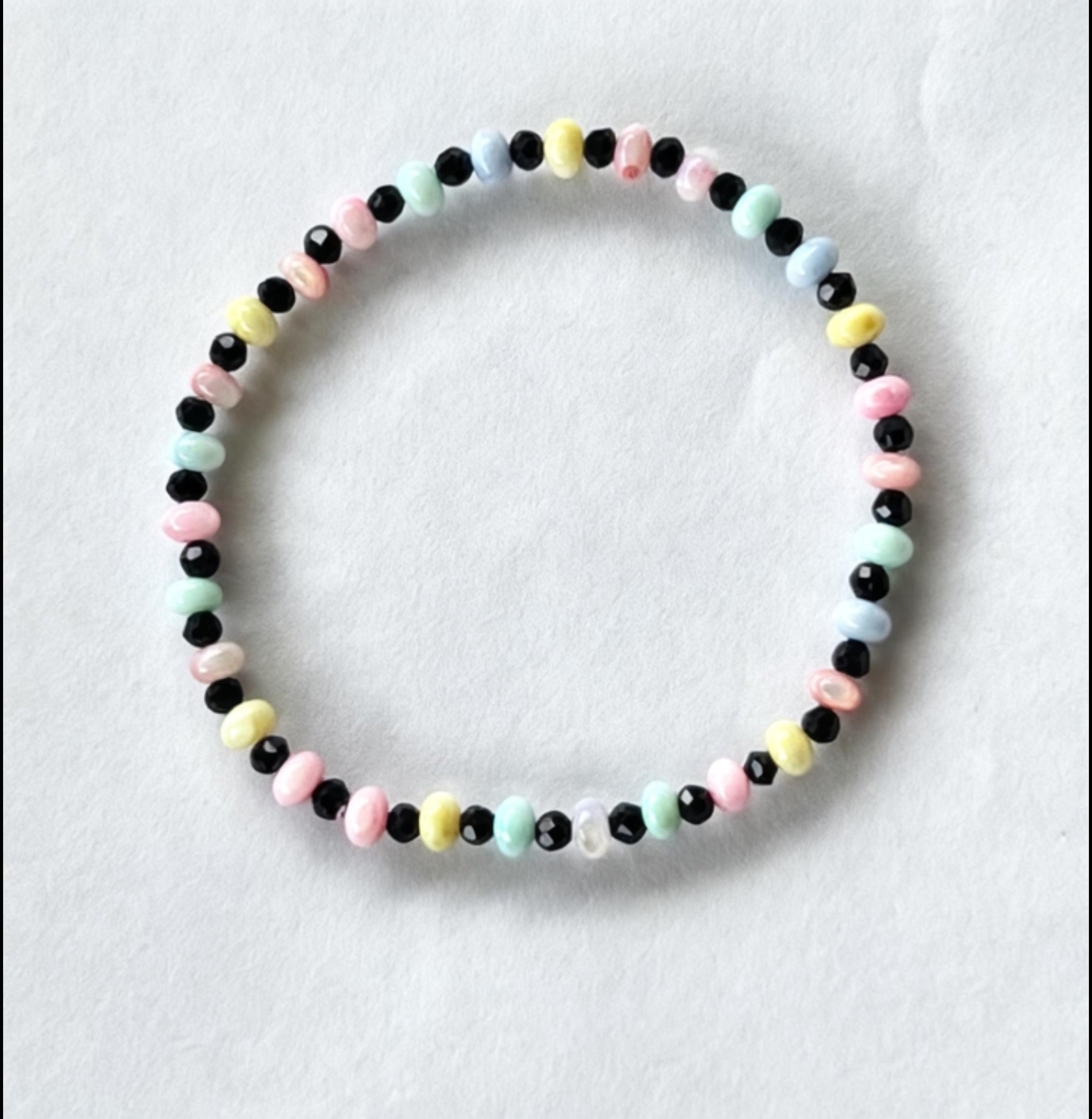 “Cotton Candy” - stretch bracelet