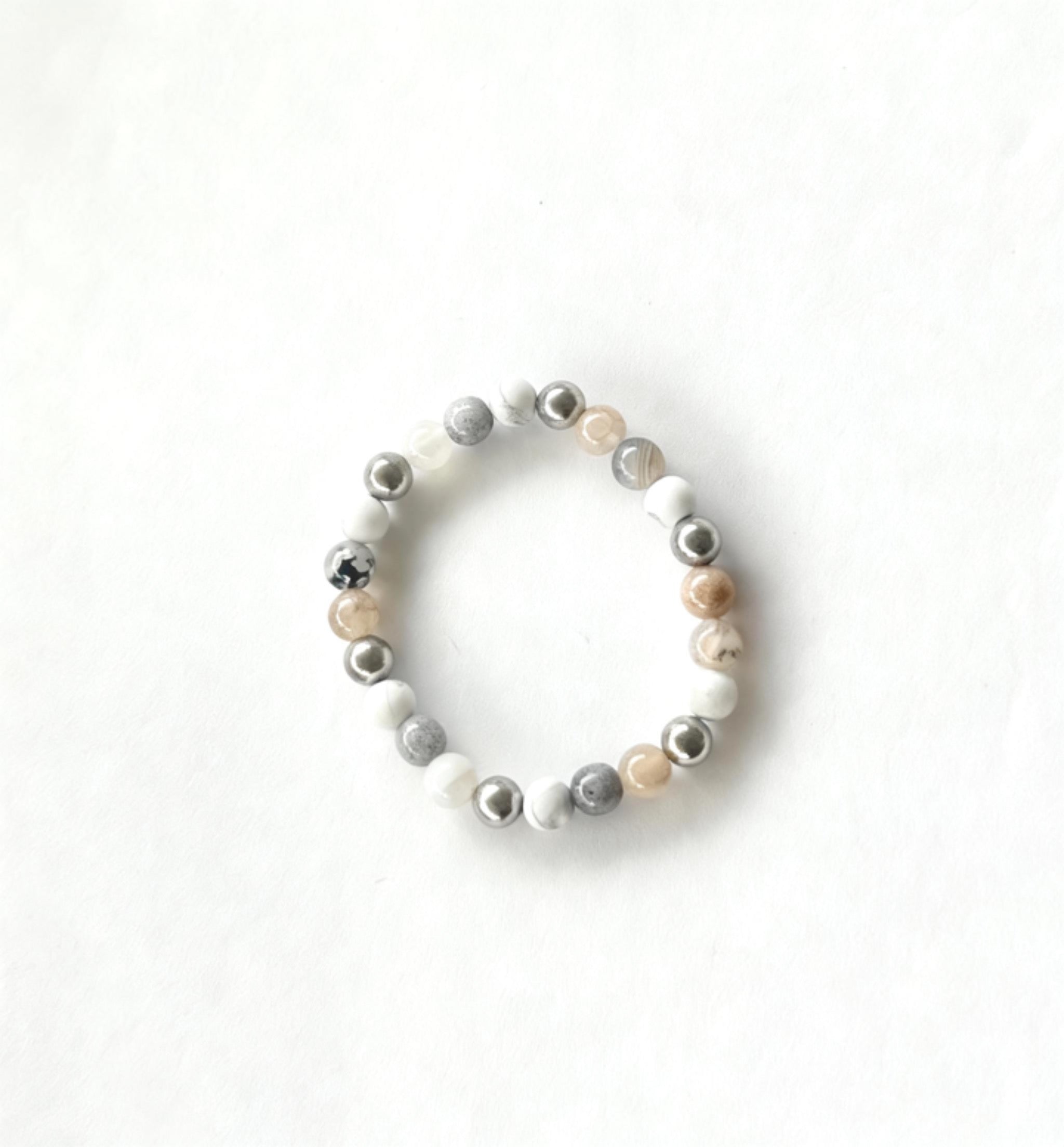 “Serenity” - set of stretch bracelets